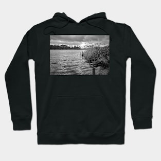 Country estate lake in the English countryside Hoodie